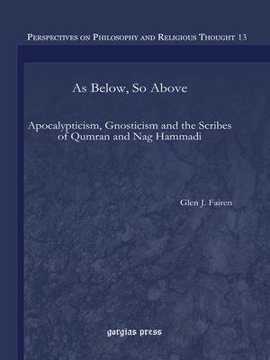 cover image of As Below, So Above